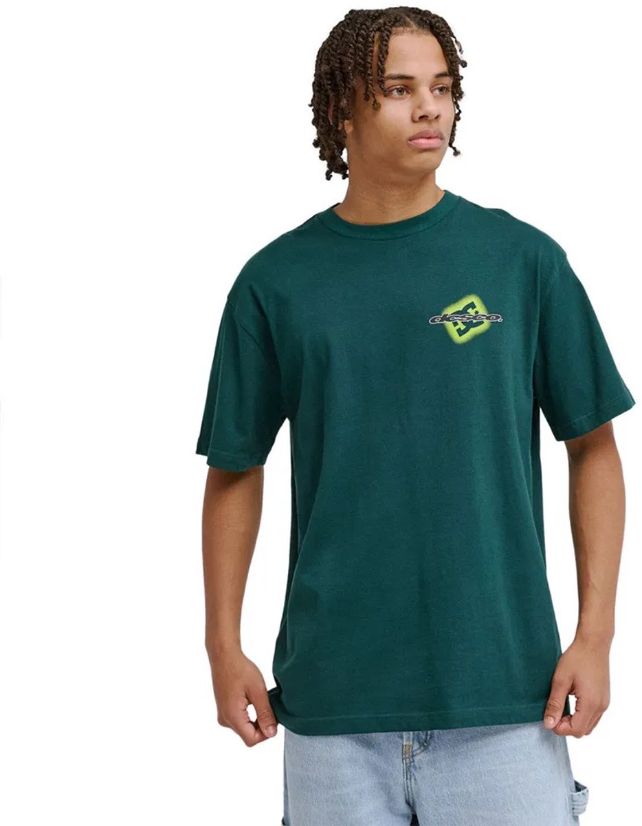 Dc Shoes Blur Mark T-shirt Met Korte Mouwen L Man Ponderosa Pine