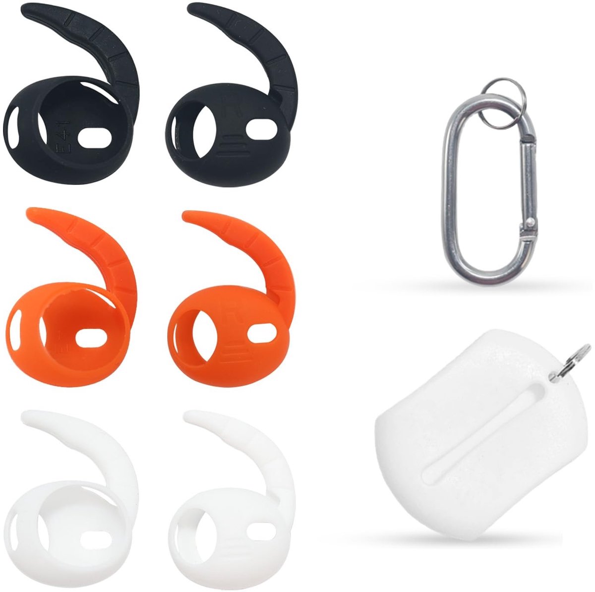Omgoods - Siliconen Oorhangers voor AirPods Pro met Opbergetui