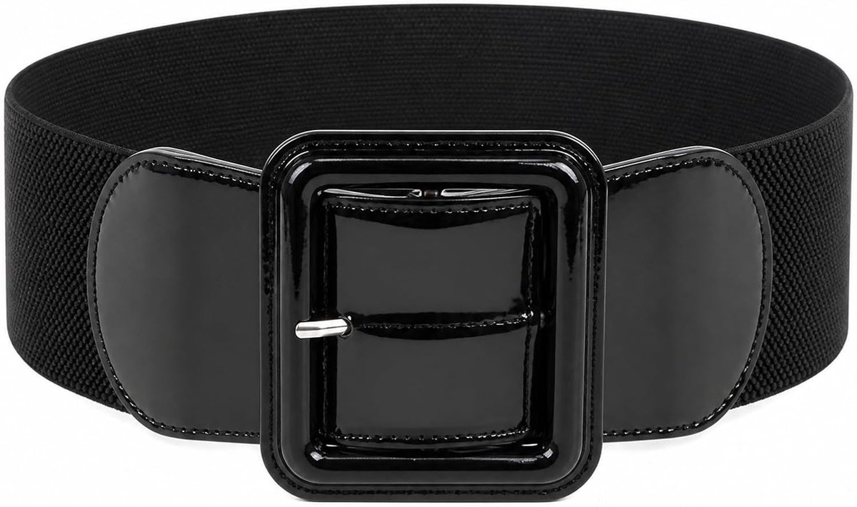 Elastische riem voor dames met verstelbare sluiting, comfortabel en veelzijdig voor elke outfit