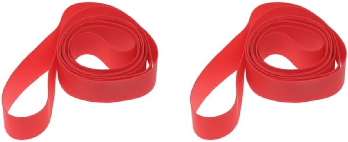 Fietsband Bescherming - Velg Tape Riem - Banden Beschermen - Lichtgewicht Lekvrij - 26 inch - Rood