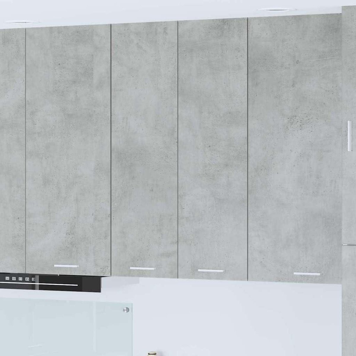 Hangkast met deur - Muurkast Keuken - Keuken Organiseren - Veel Opbergruimte - 60 x 31 x 100 cm