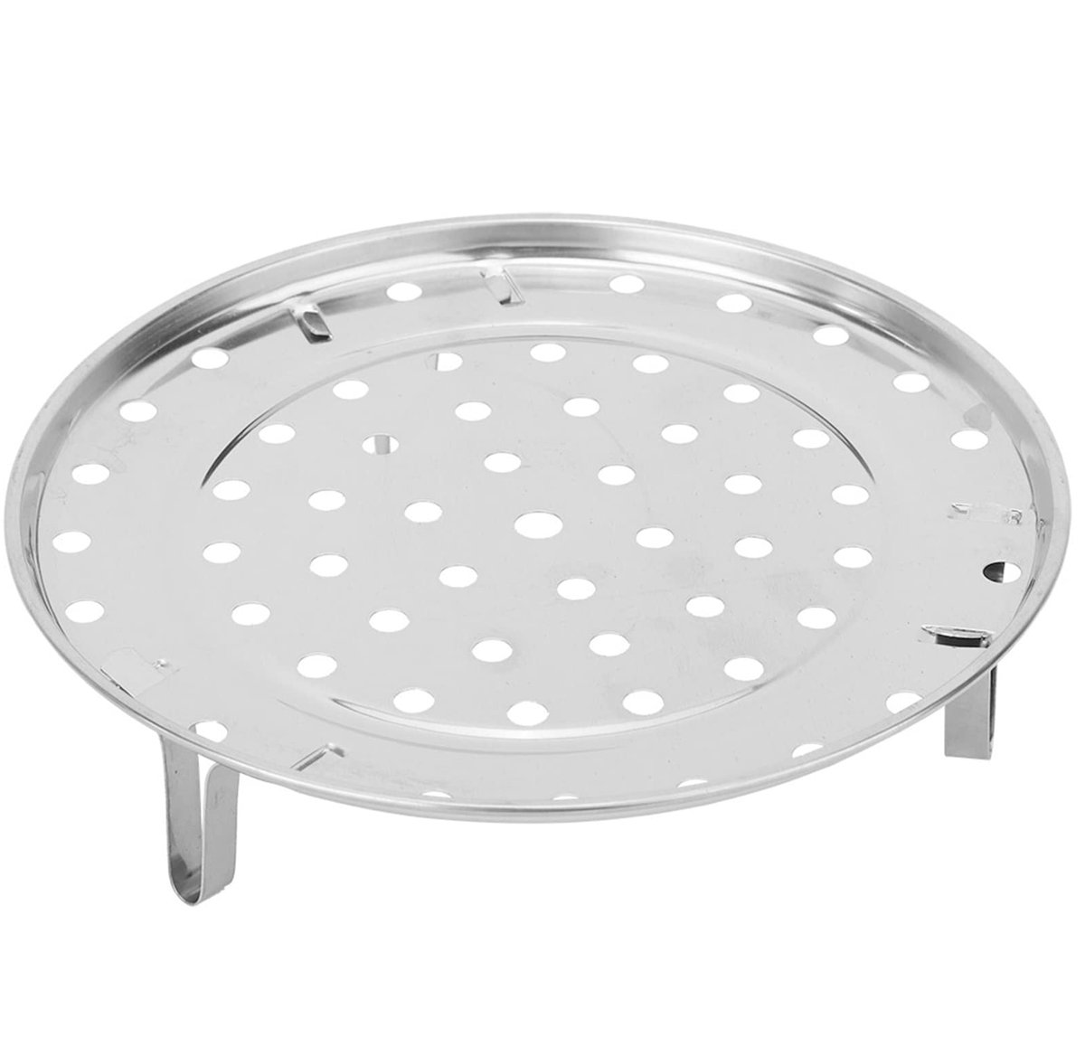 Dampinzet 22 cm voor Pan, V-vormige Standaard, Roestvrij Stalen Dampfhouder
