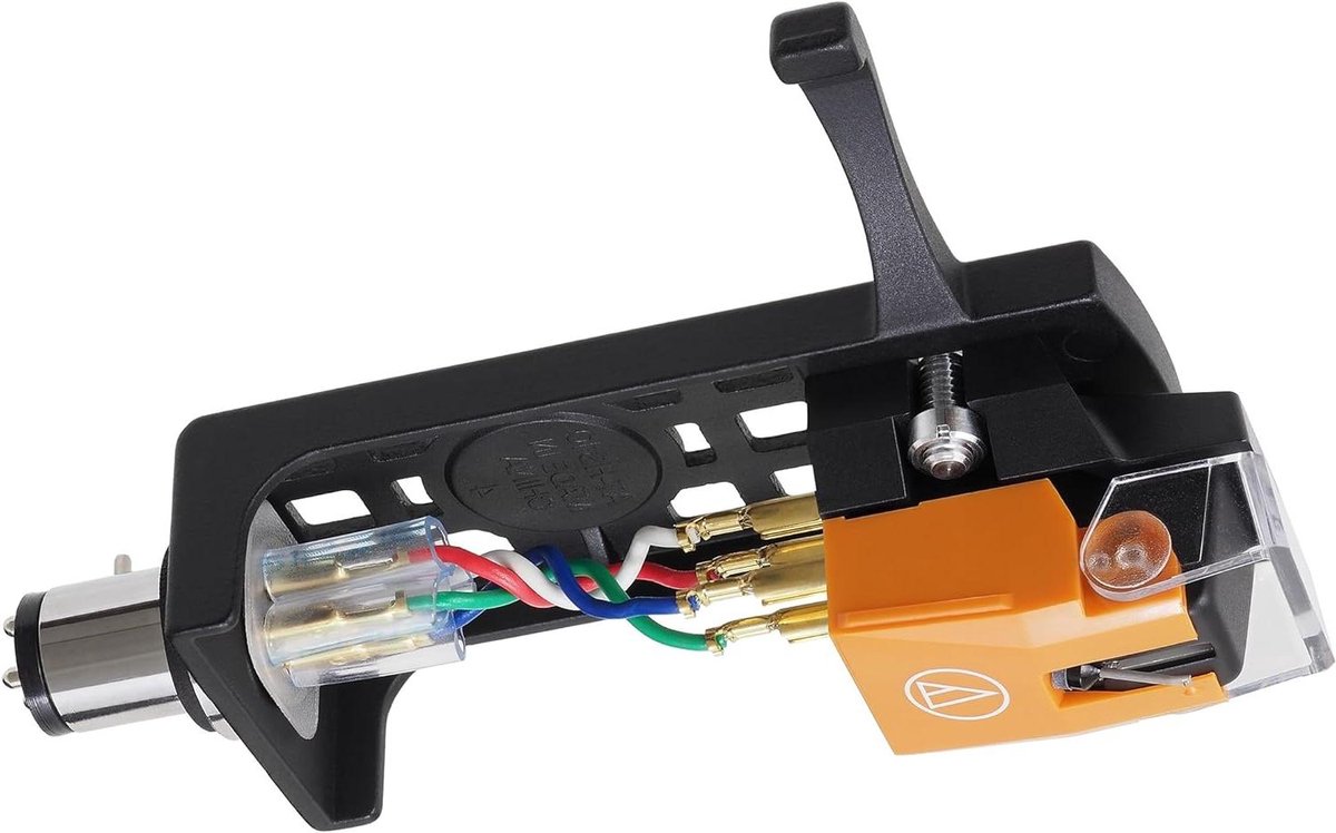 Pickupelement met Headshell - Element Naald - Muziek Afspelen - Dubbele Magneet VM Type - 1/2 inch - Zwart