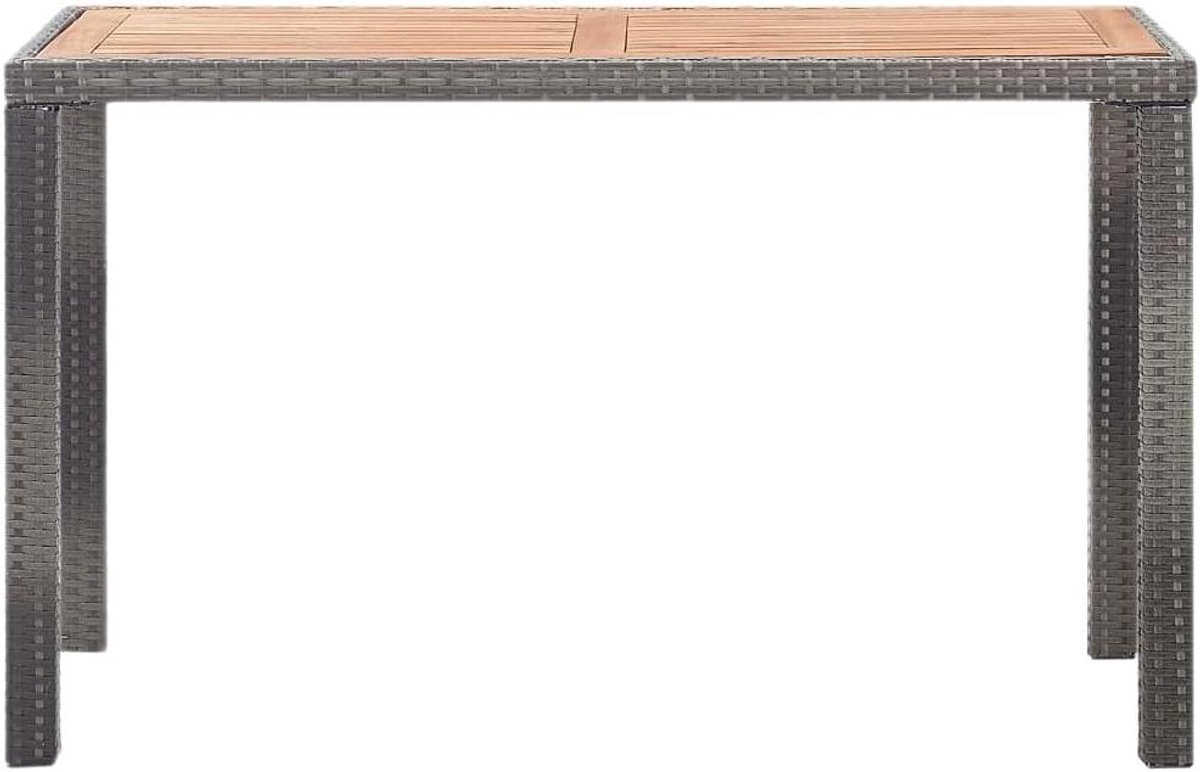 Tuin Eettafel - Outdoor Tafel - Terras Ontspannen - Acaciahout Tafelblad - 123 x 60 x 74 cm