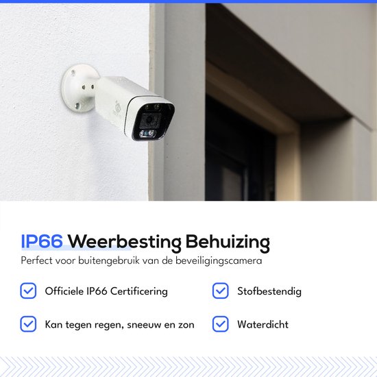 Teceye Compleet Camera Beveiliging Set met 1x POE Camera - 1TB - Beveiligingscamera - Beveiligingscamera binnen - Beveiligingscamera buiten - CCTV Camera systeem - Beveiligingscamera set - Bewakingscamera set van Teceye — afbeelding 5