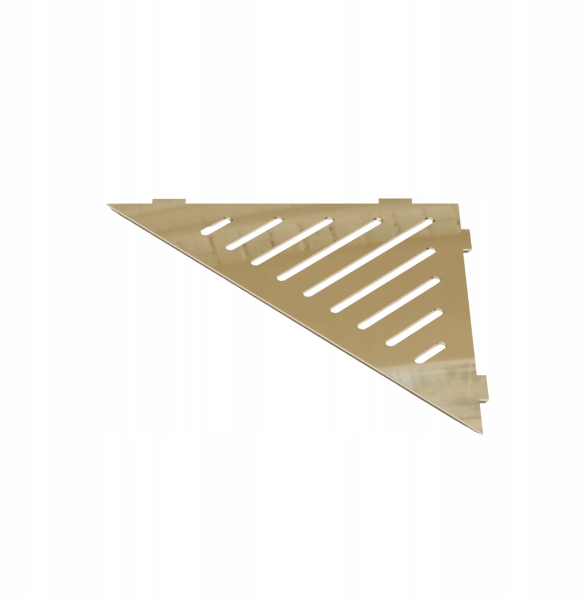 Gouden Hoek Douche Planken - RVS - Zonder Boren - 29.6cm
