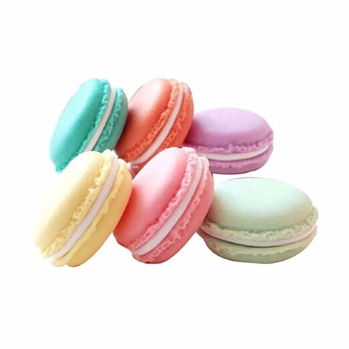 Opbergdozen - 6 stuks kleurrijk - Sieraden/pillendozen - BPA-vrij - Kunststof - Compact formaat - Sieradendozen