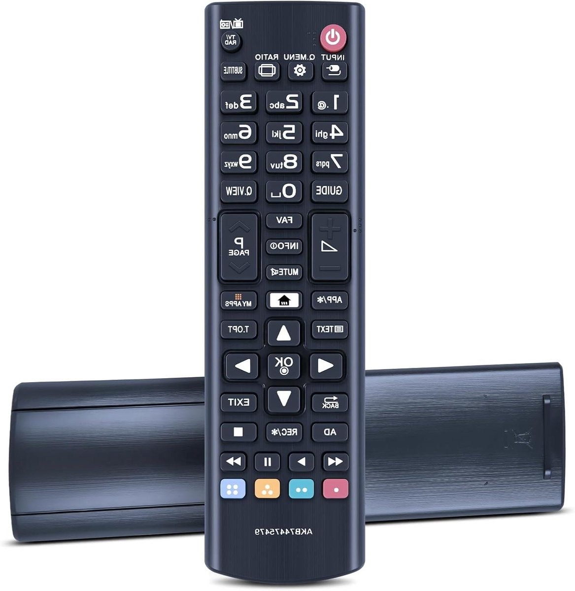 Vervangende Afstandsbediening - Universele Afstandsbediening TV - TV Bediening - Geen Programmering Nodig - 26 Voet Bereik - Zwart