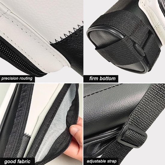 Poolkeu Etui - Keutas Biljart - Biljart Keu Beschermen - Ruimte voor 2 Keuen - Tot 86 cm - Zwart — afbeelding 3