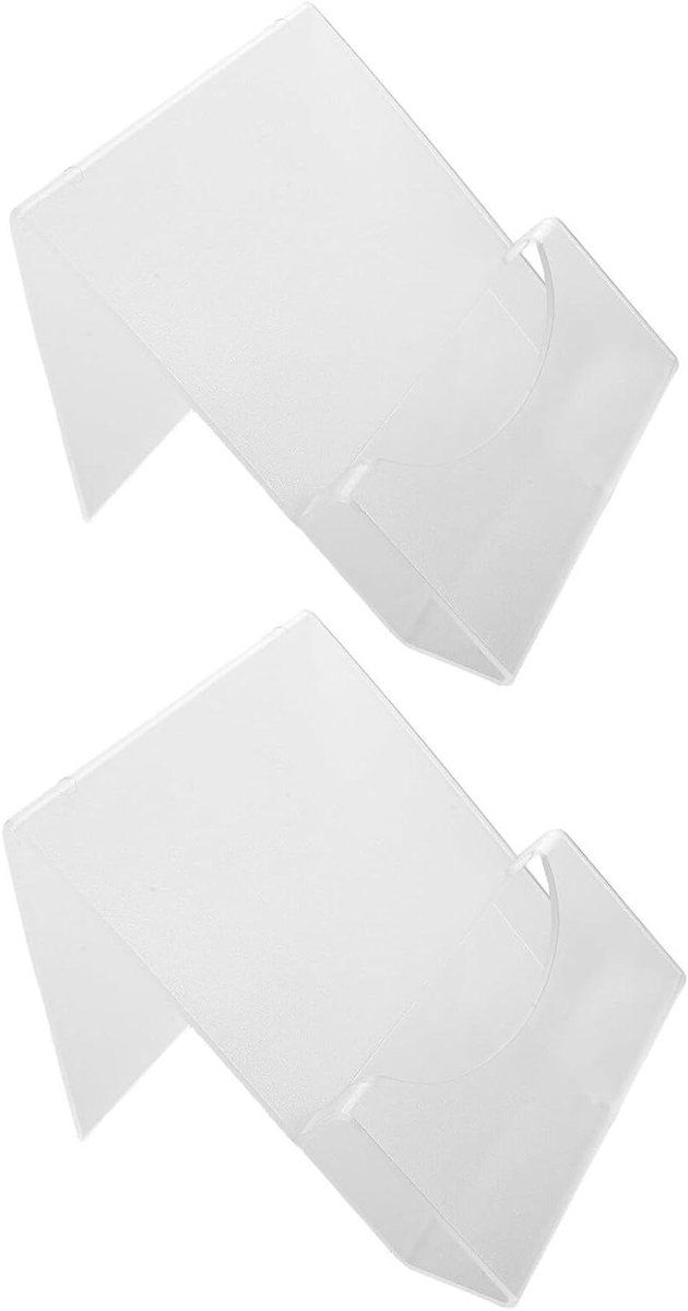 Speaker Houders - Audio Display Stands - Audio Presentatie - Universeel Aanpasbaar - 13.8 x 12.3 x 7.5 cm - Transparant
