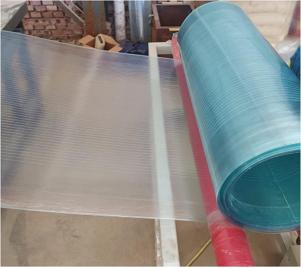 Polycarbonaat Plaat - Kas Afdekplaat - Kassen Bouwen - Onbreekbaar Sterk Effect - 15 mm dik - Helder