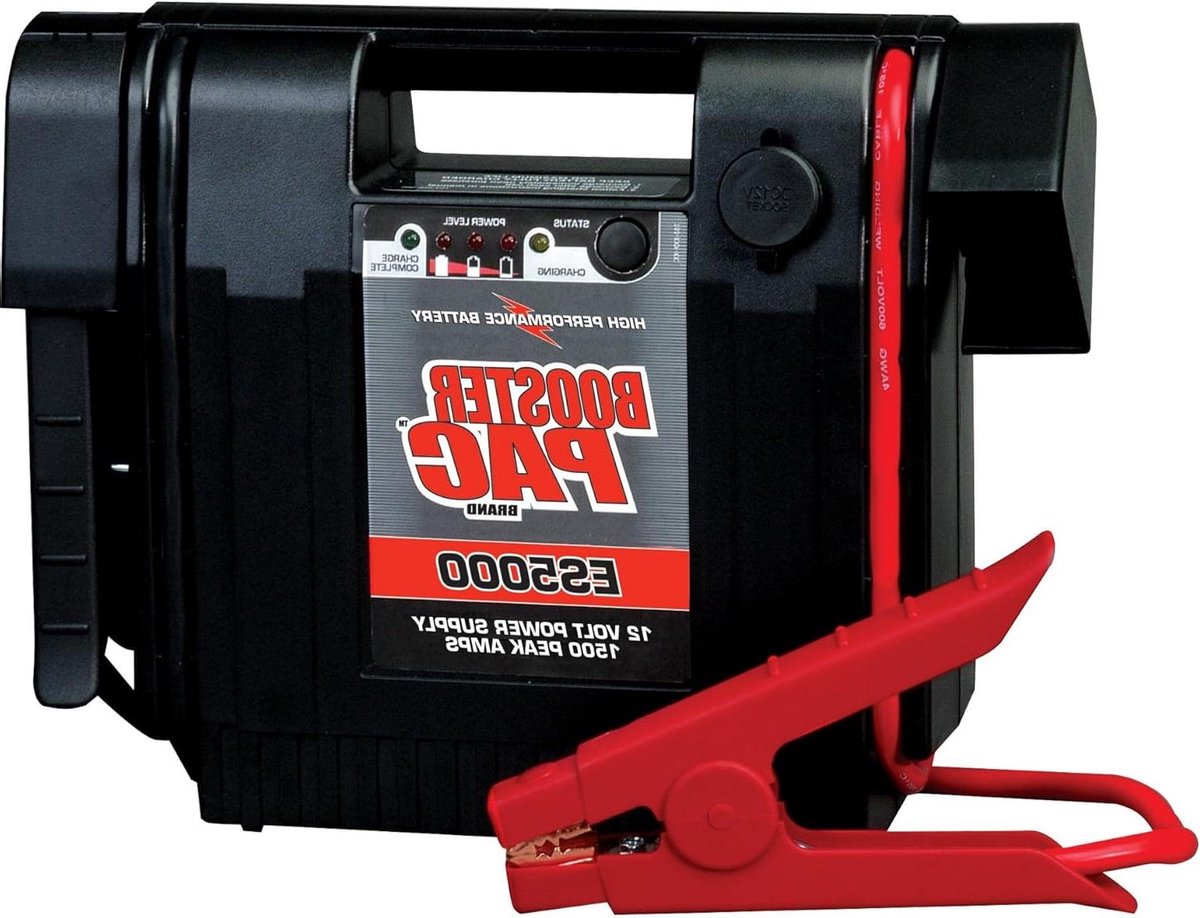 Jump Starter - Startkabel Set - Auto Starten - 1500 Peak Amps - 43 Inch Kabels - Zwart
