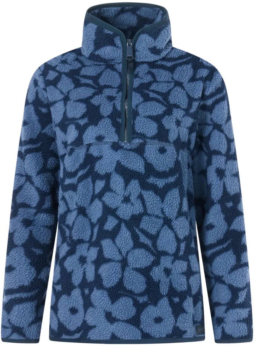 Regatta Frankie Borg Fleece Met Halve Rits Vrouw Marineblauw