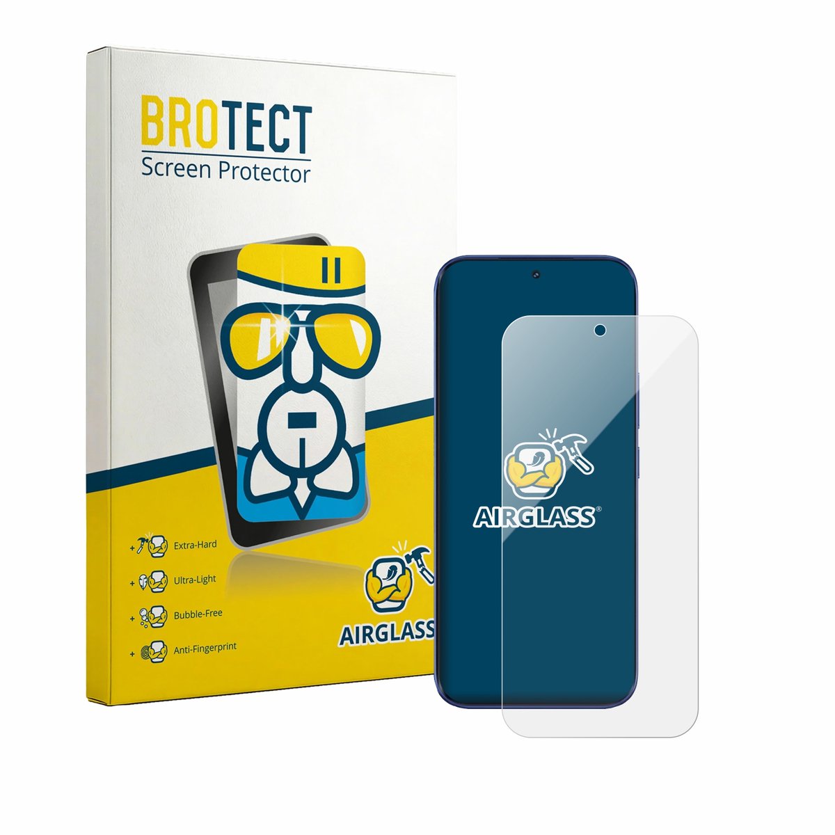 Screenprotector voor Tecno Camon Slim Beschermglas transparant
