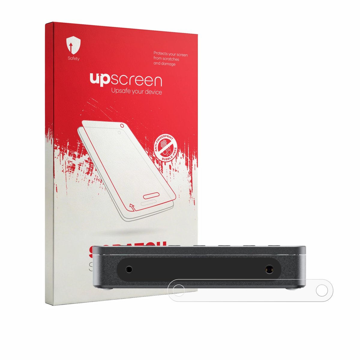 upscreen - Screenprotector voor FiiO DM13 BT - Folie Beschermfolie transparant