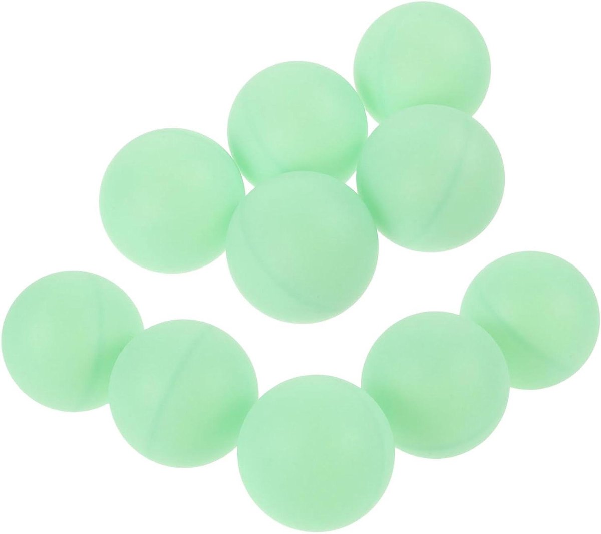 Tafeltennisballen - Pingpongballen Glow ballen - Avondspel - Lichtgevend - 4 cm - Wit
