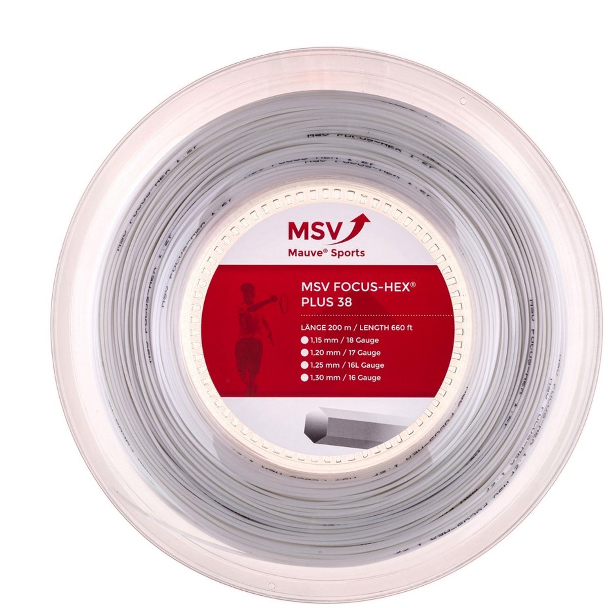 MSV Focus HEX PLUS 38 200m-1.20mm-wit