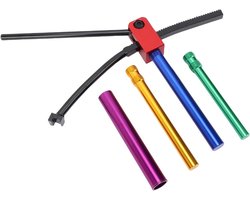 Bandenwisselset Motor - Bandgereedschap Set - Banden Monteren - Schadevrij Ontwerp - 16-21 Inch - Aluminium