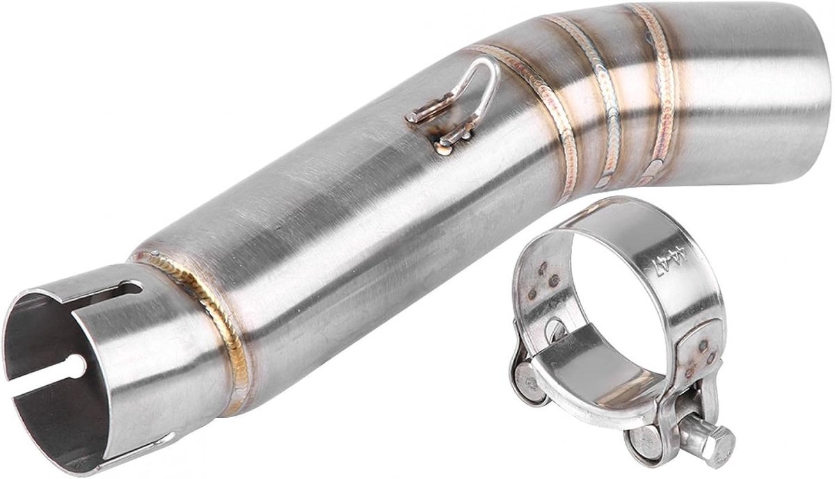 Auspuff Middenstuk van RVS voor CBR500R, CB500X, CBR500 en CB500F - Duurzaam en Prestaties Versterkend