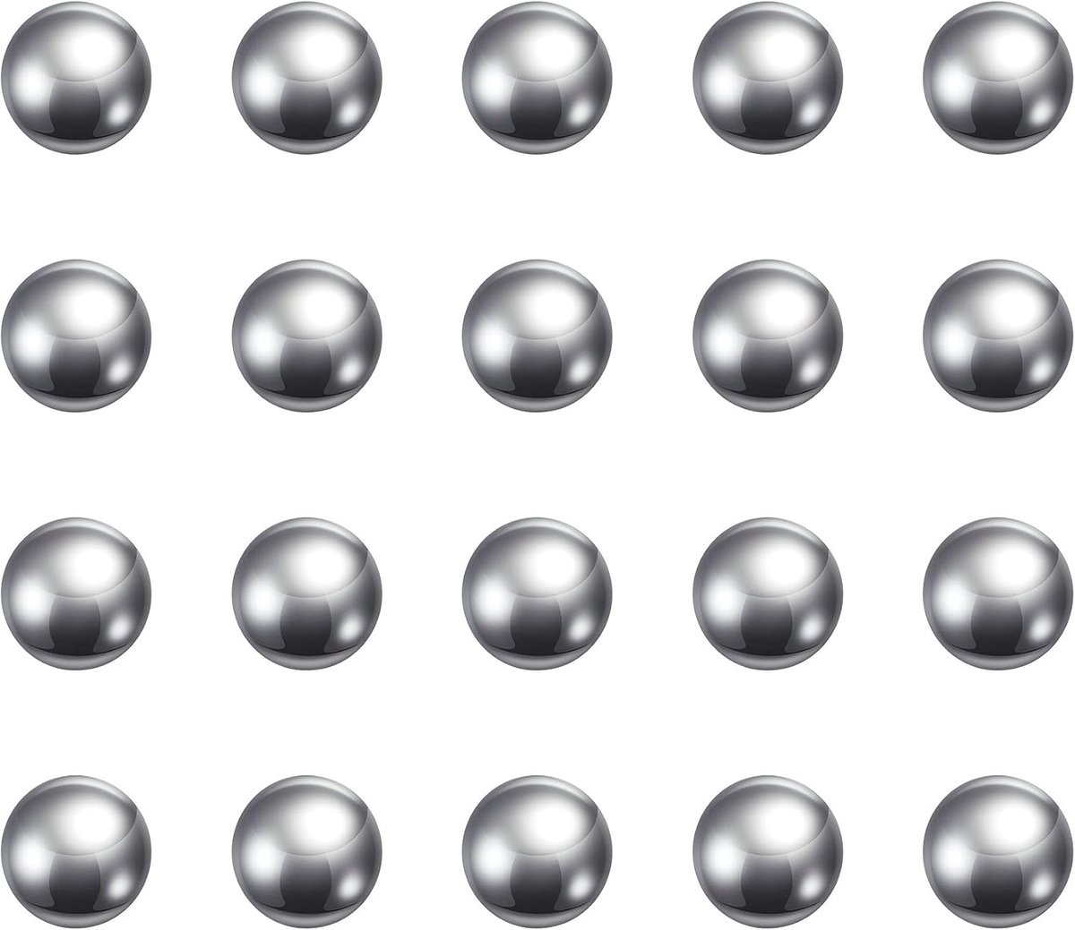 Sourcing map 3 mm kogellagerkogels van 304 roestvrij staal G100 precisie ballen 2000 stuks