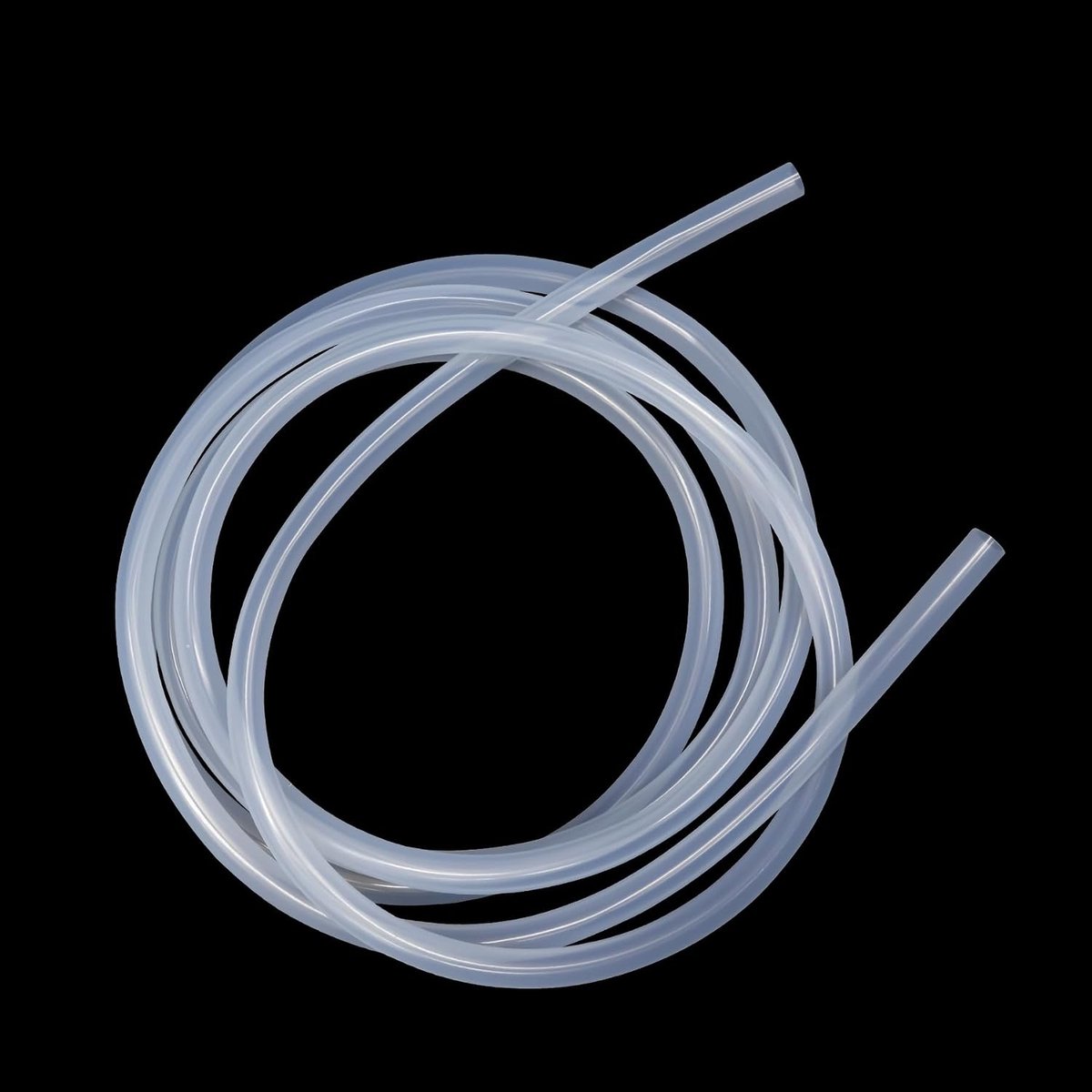 Siliconen buis 7 mm binnendiameter x 10 mm buitendiameter 4 meter, flexibele voedingskwaliteit slang siliconen buis water lucht buis pijp transparant