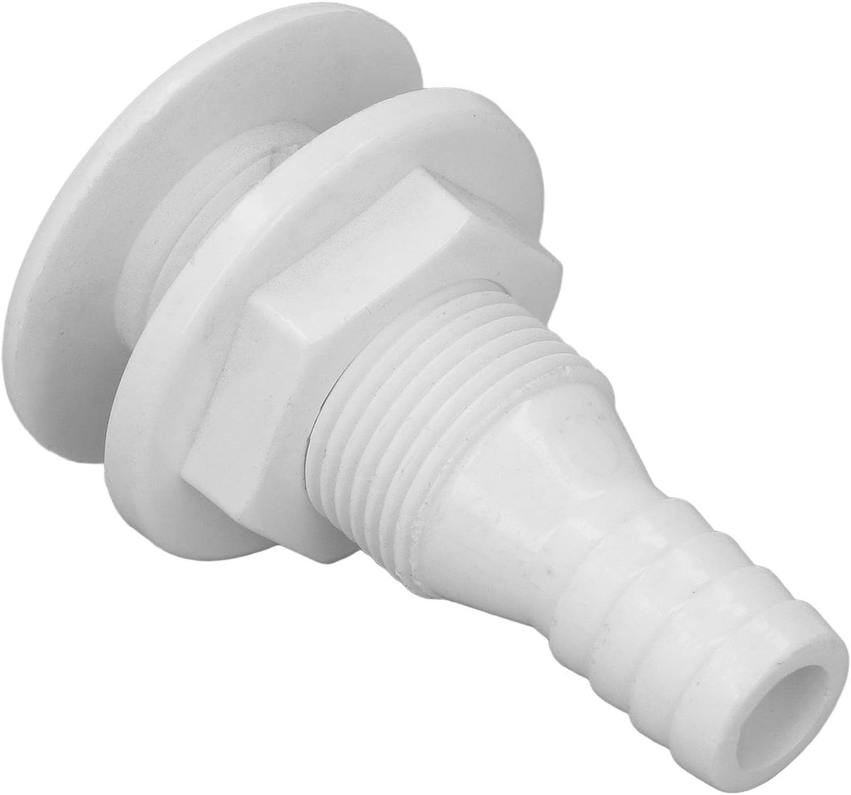 Flexibel, eenvoudig te installeren bilgepompset, 3/4 inch, licht, 17 meter, zwart, veilige aansluiting voor bilgepompen met uitlaat