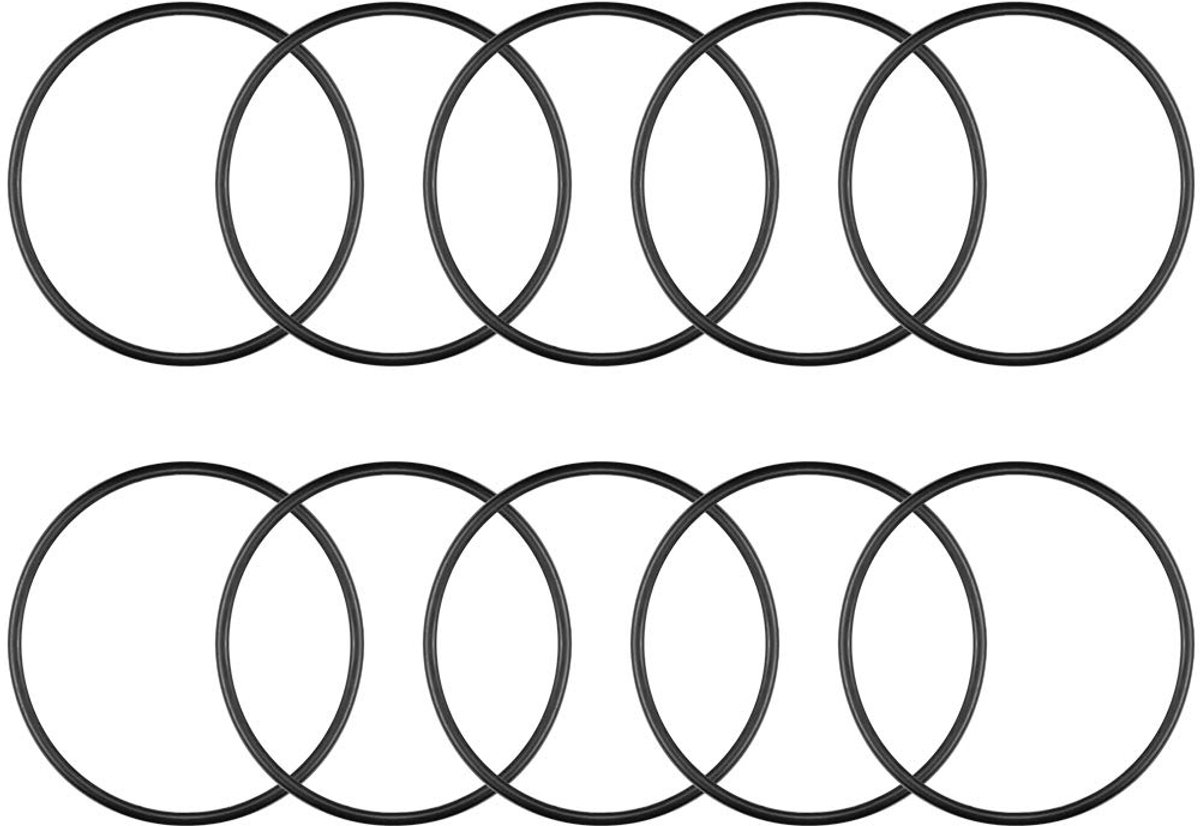 O-ringen nitrilrubber ringafdichting 1,2 mm-64,2 mm binnenzijde 2,4 mm breedte 54,2 mm x 59 mm x 2,4 mm