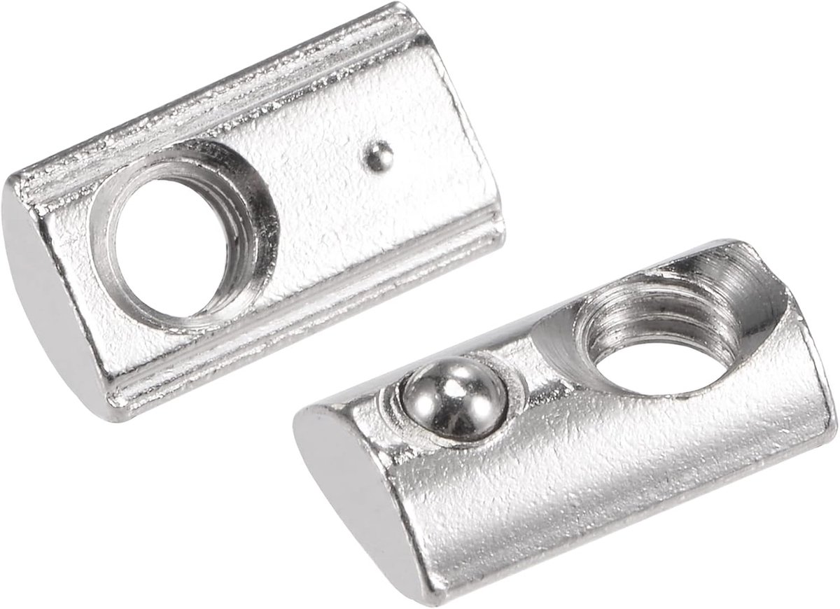 Sourcing map M5 T-groef veermoer voor 2020 serie aluminium extrusieprofiel 6 mm gleuf