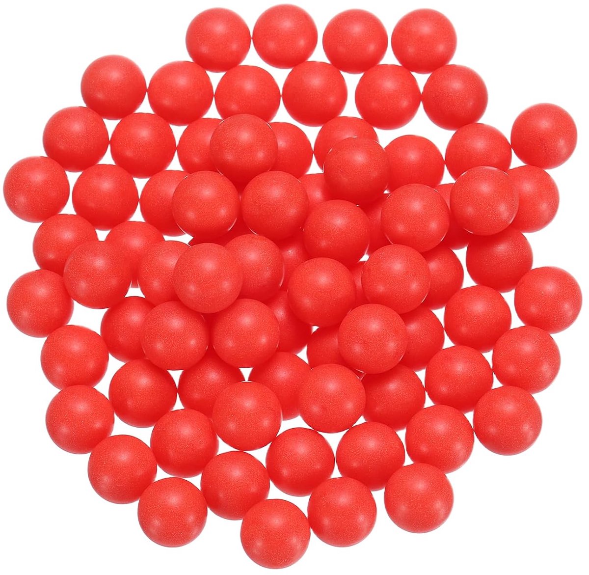 100 stuks PP kunststof kogellagers 3/8 inch massieve ballen van kunststof, precisie kogellagers G2 mat oppervlak, rood