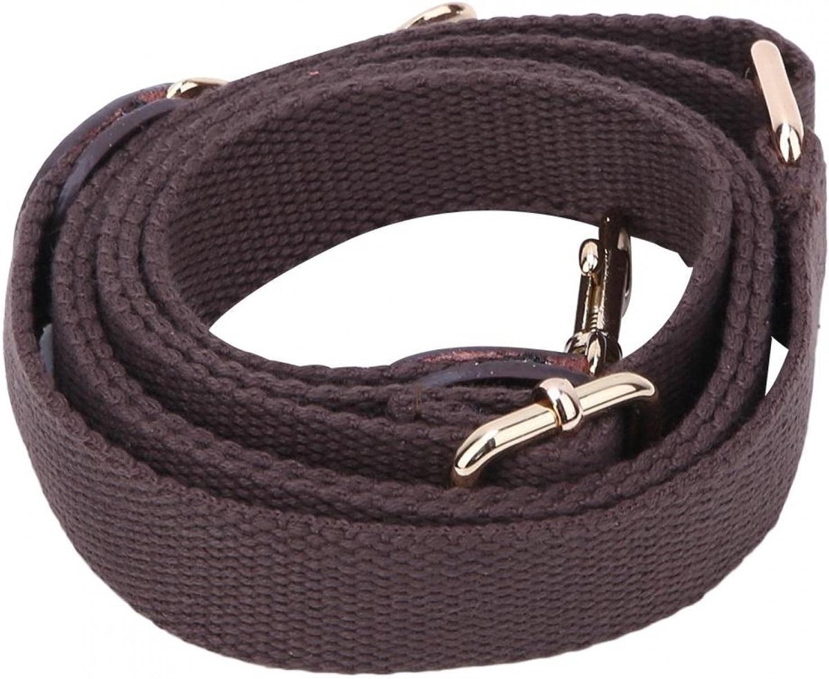Riem, crossbody tasriem in bruin voor handtassen en polsbandjes, stijlvol en duurzaam