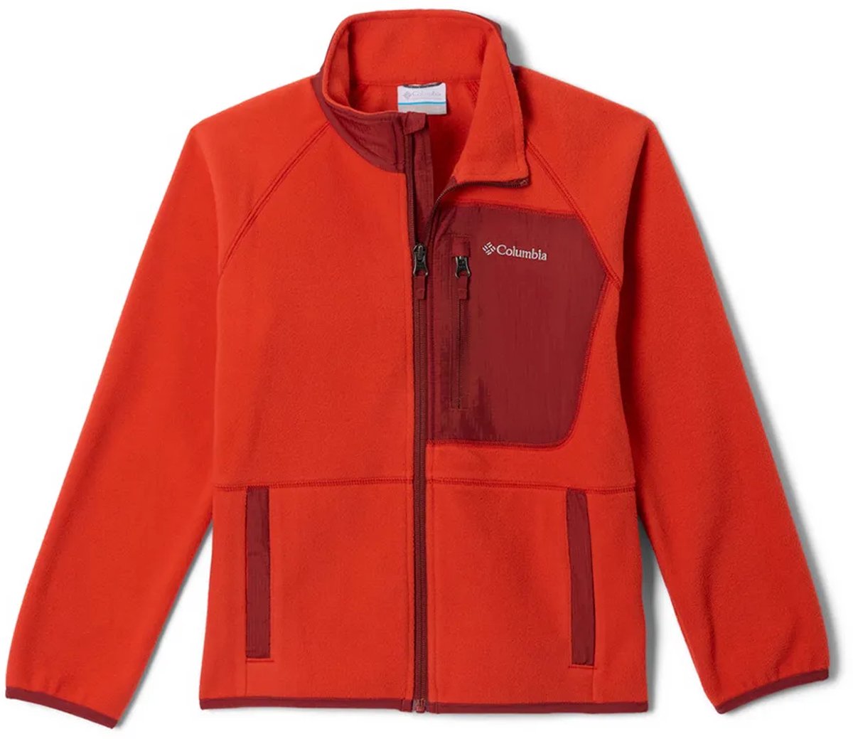 Columbia Fast Trek™ V Fleece Met Volledige Rits Oranje 14-16 Years Jongen