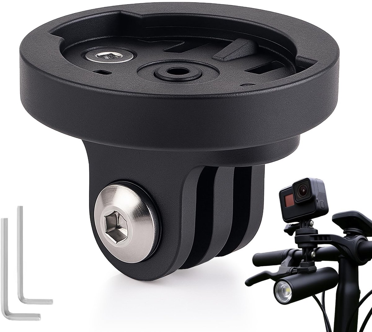 SolidKeus - Universele Fietscomputerhouder met Garmin Adapter Set