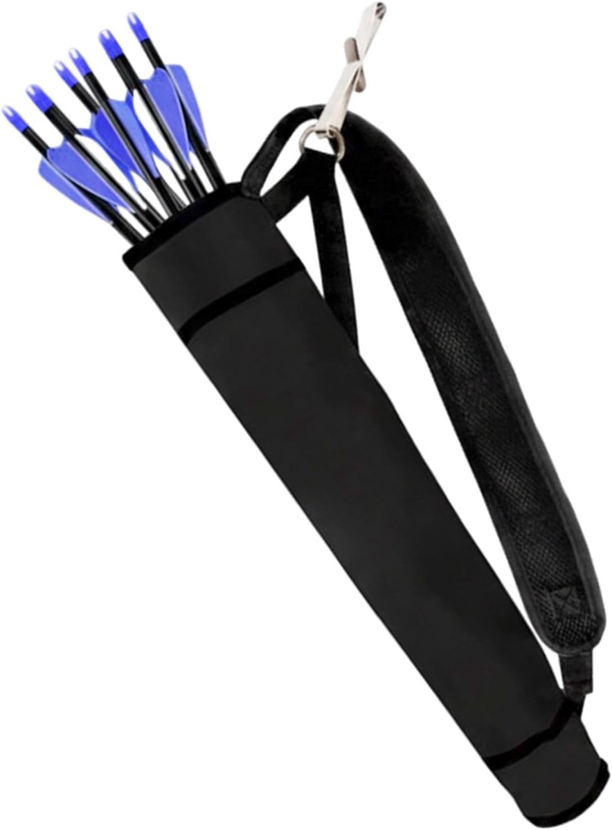 Boogschieten Quiver koker voor pijlen verstelbare pijl rugzak tas rug en heup kokerhouder voor compound recurve boog praktijk doel jacht