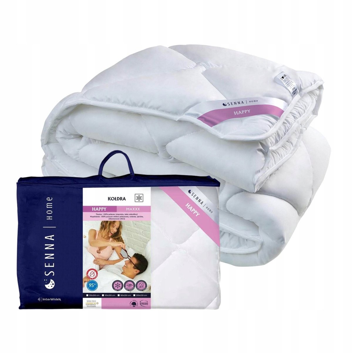 Happy Maxxx Winterdeken 180x200cm - Extra Warm & Hypoallergeen