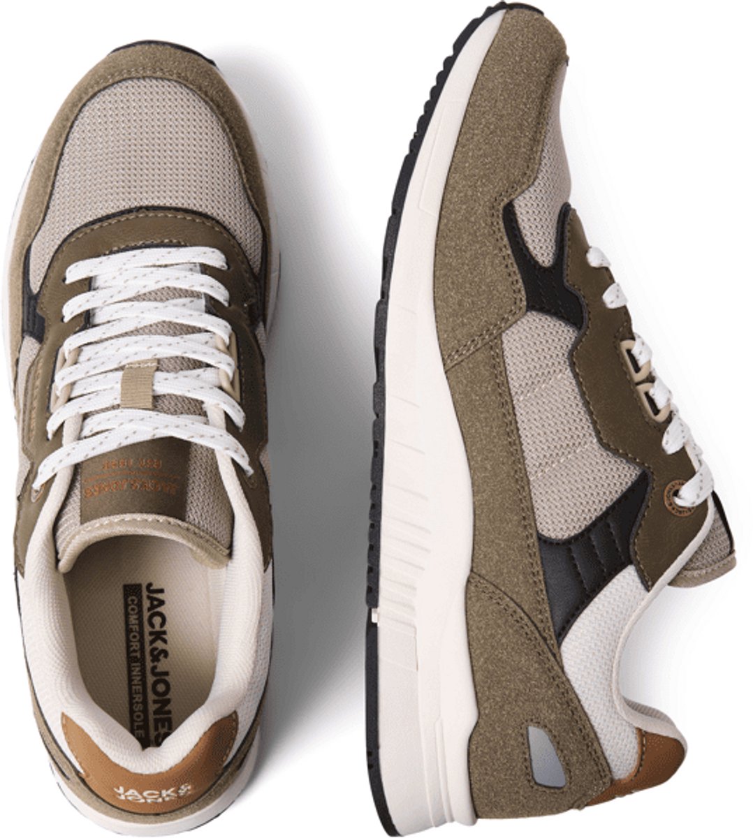 JACK&JONES - JFWJUPITER SYN SUEDE COMBO SNEAKER - Heren - Veterschoenen