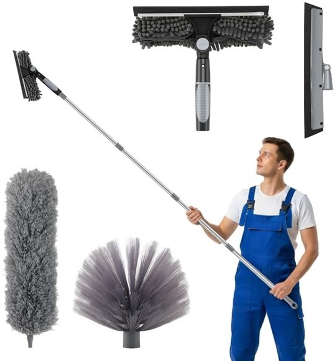 SolidKeus - Telescoop Duster van 6 Meter