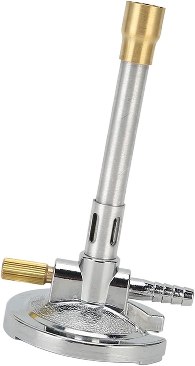 Bunsenbrander voor gas met accessoires voor solderen, keramiek en lampen - veelzijdige tools