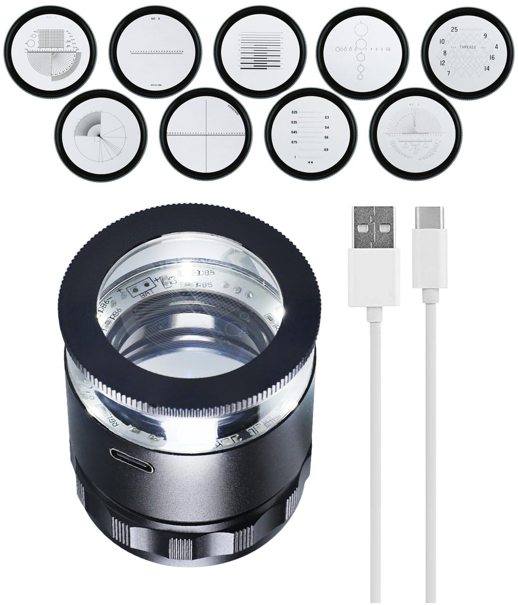 SolidKeus - 10x Vergrootglas met LED Verlichting