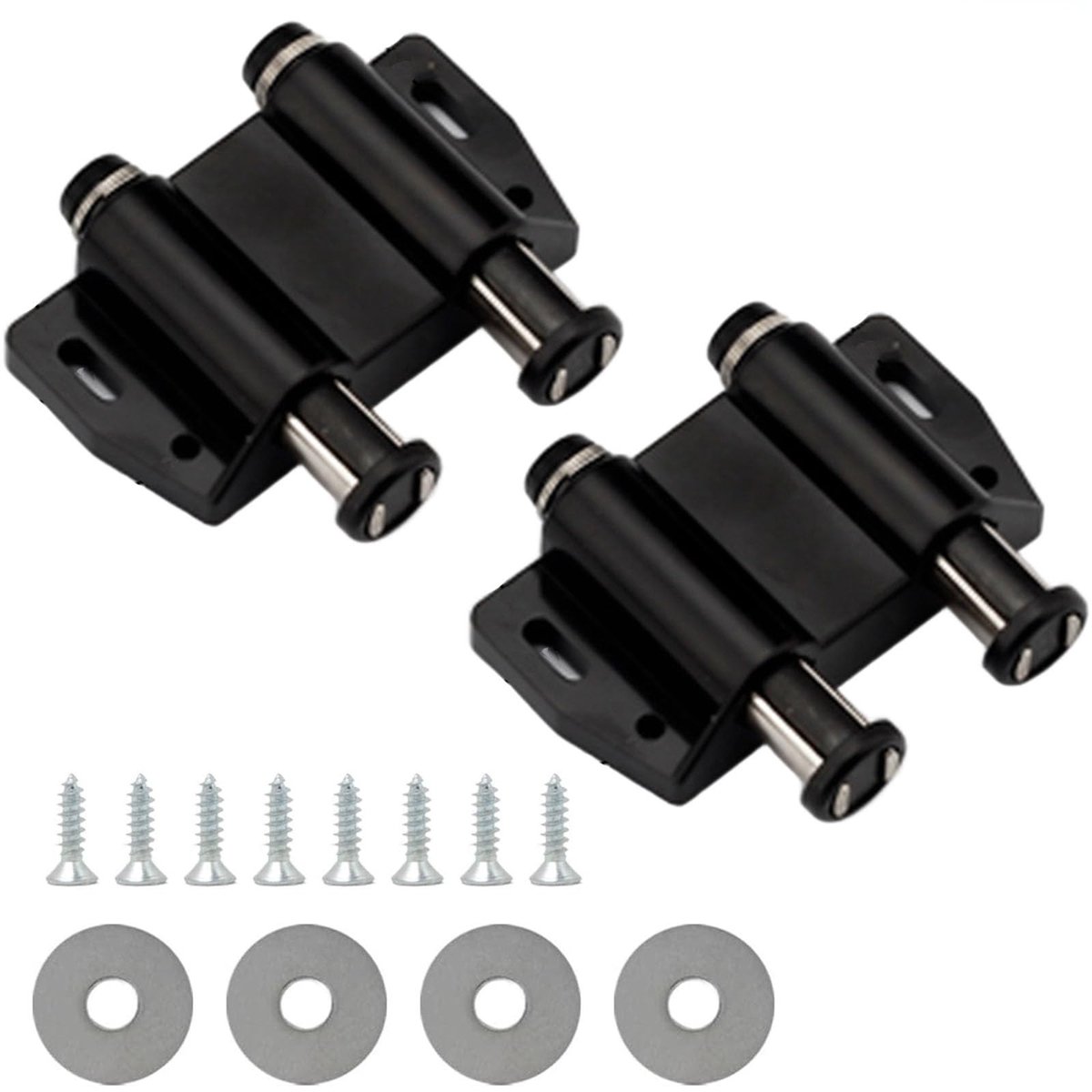 SolidKeus - Set van 2 Magnetische Deursluitingen voor Kasten