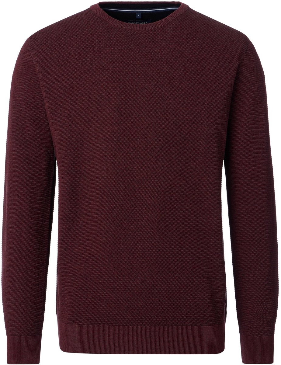 CASA MODA comfort fit trui - bordeaux