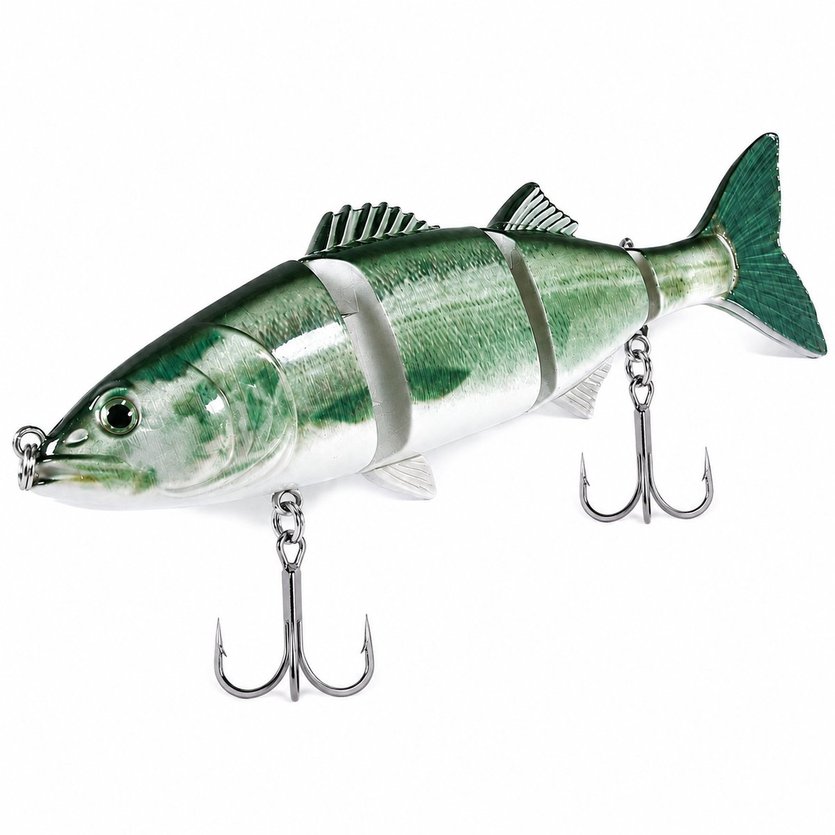 S&D | Grote Swimbait - 24 cm - 140 g - Groen - XL Snoek Kunstaas