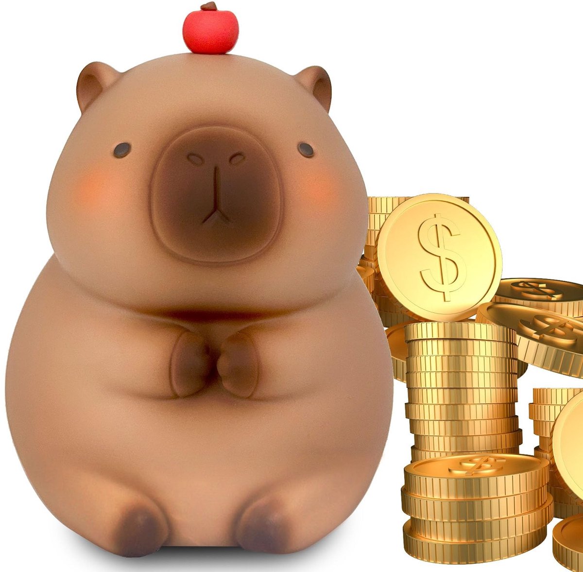 Omgoods - Schattige Capybara Spaarpot voor Kinderen