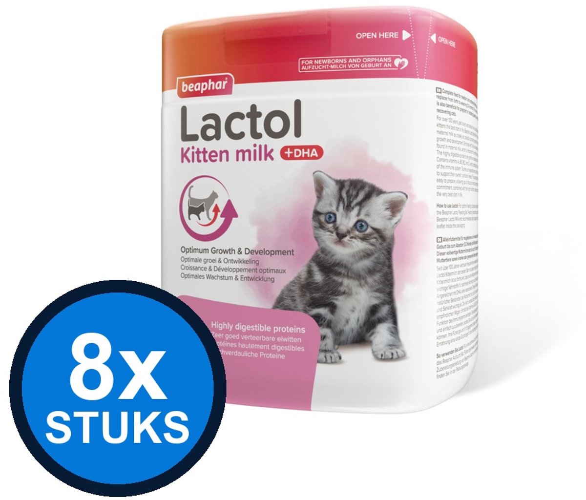 Beaphar Beaphar lactol kitten milk 500gr