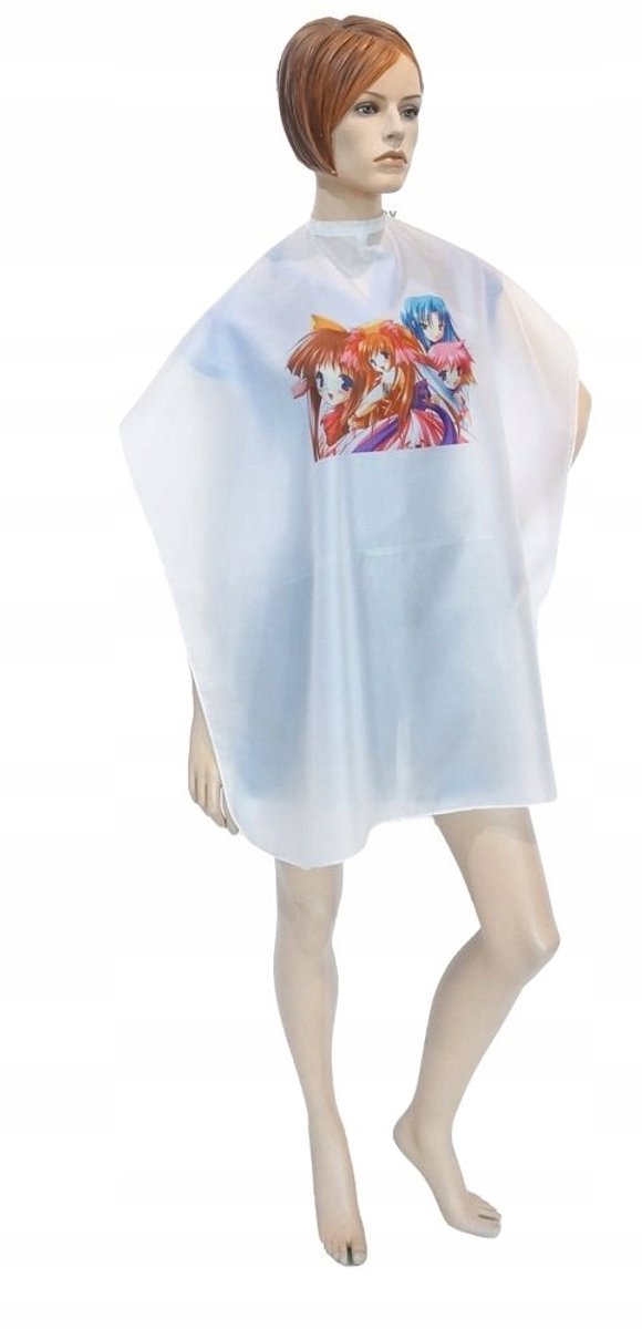 Kinder Kapperscape met Anime Print - Waterdicht & Verstelbaar