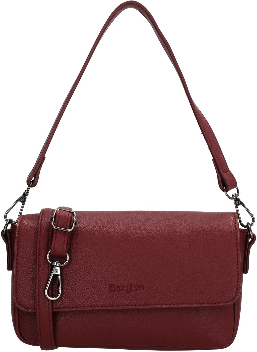 Beagles Tarragona Schoudertas - Bordeaux Rood