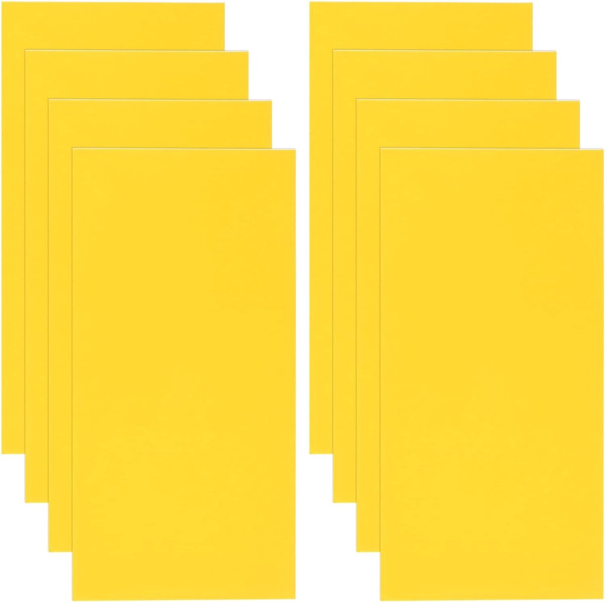 8 stuks nylon reparatiepleisters, 20 x 10 cm, zelfklevende waterdichte tentband, stoffen reparatiestickers voor donsjacks, outdoor-campinguitrusting, geel