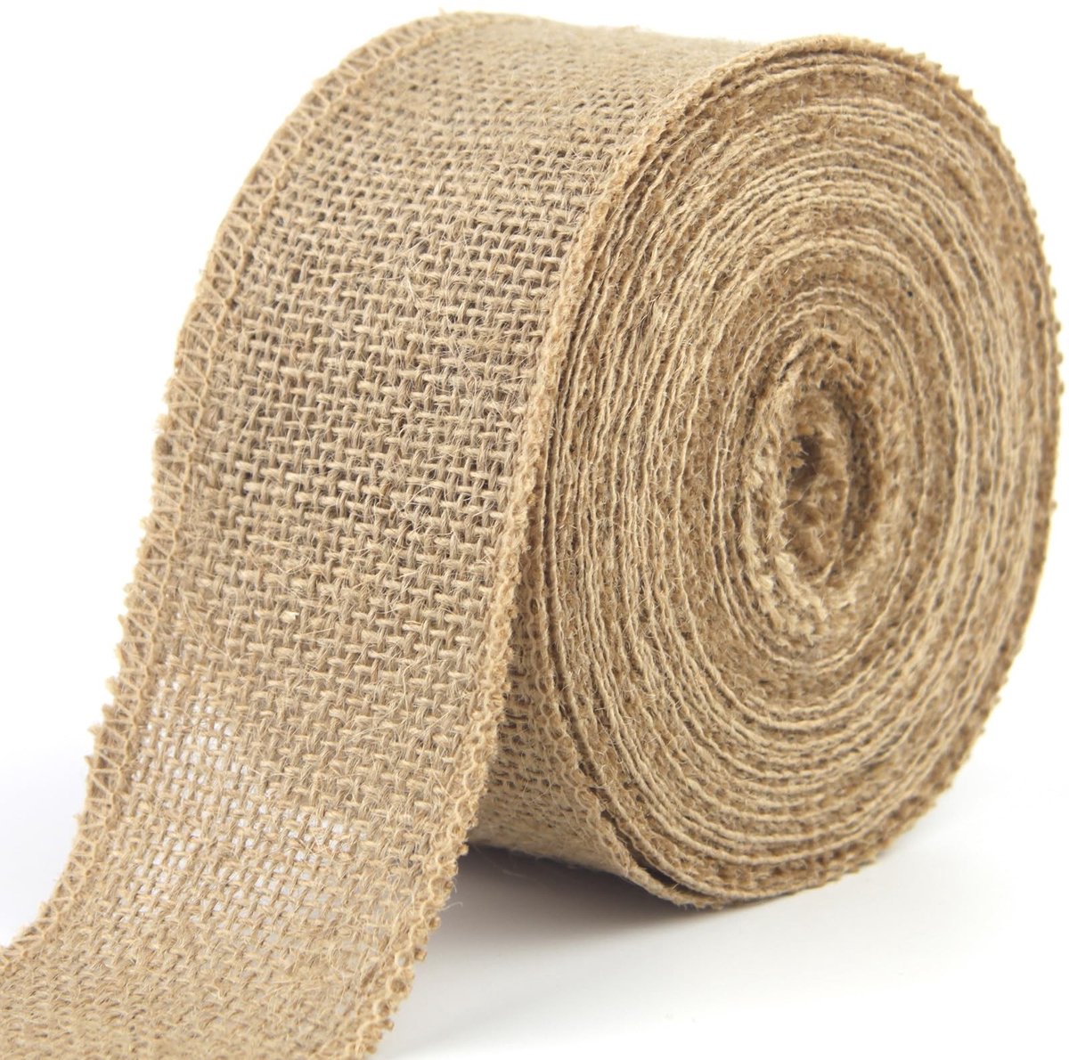 SolidKeus - Jute Ribbon 6 cm Breed en 10 Meter Lang voor Cadeaus en Decoraties