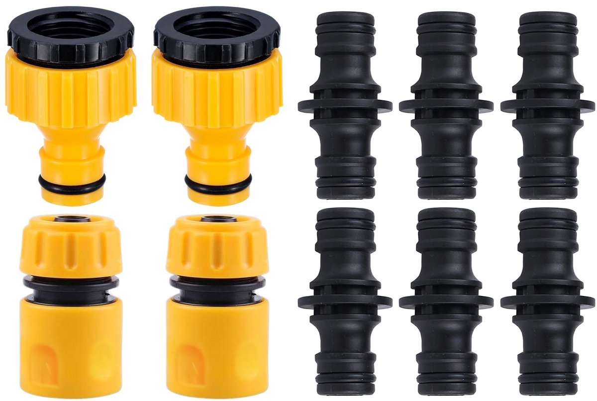SolidKeus - Dubbelzijdige Slangconnector voor Verlenging