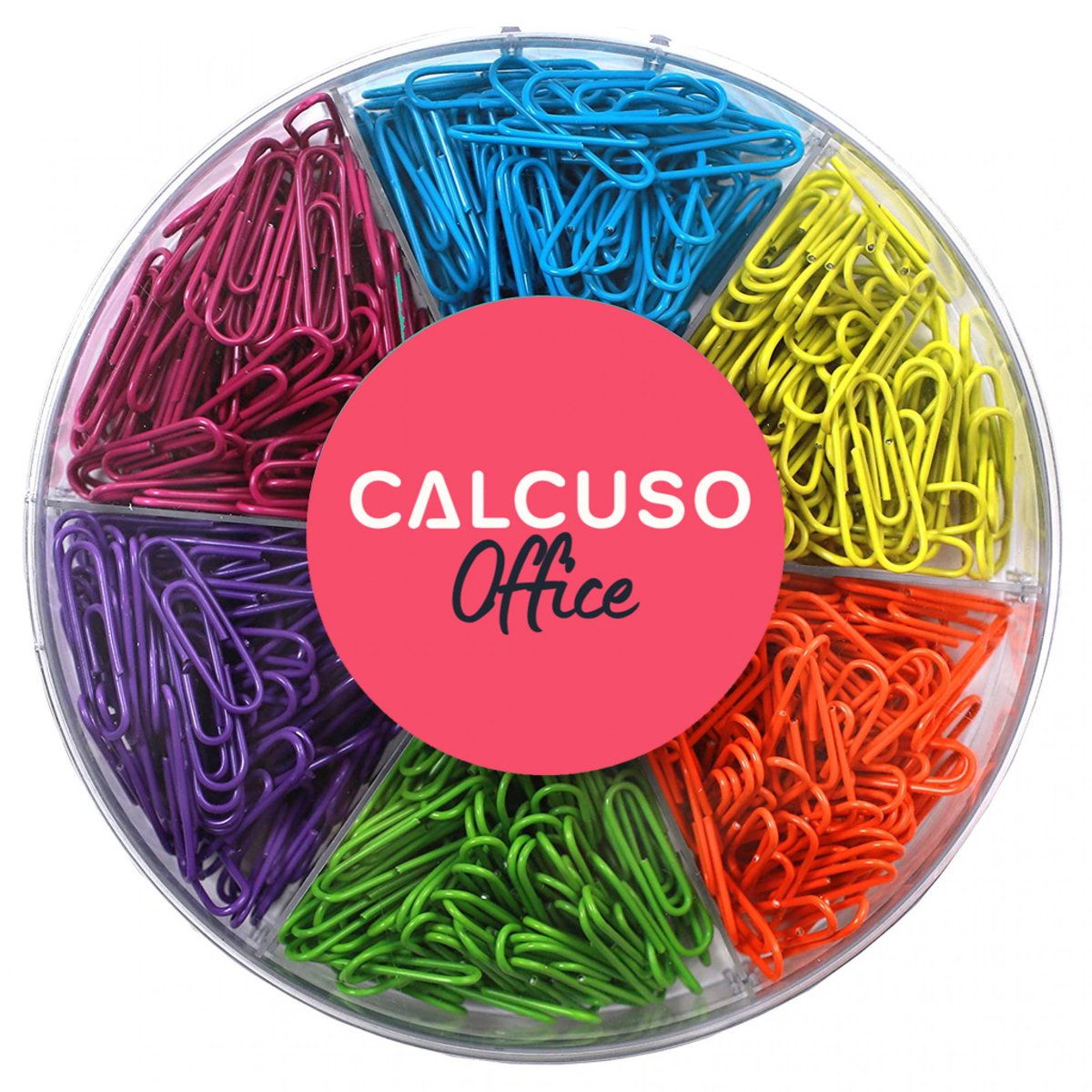 Kleurrijke Paperclips – 480 stuks, 6 kleuren elk 80 stuks – gekleurde paperclips voor kantoor, school & thuis