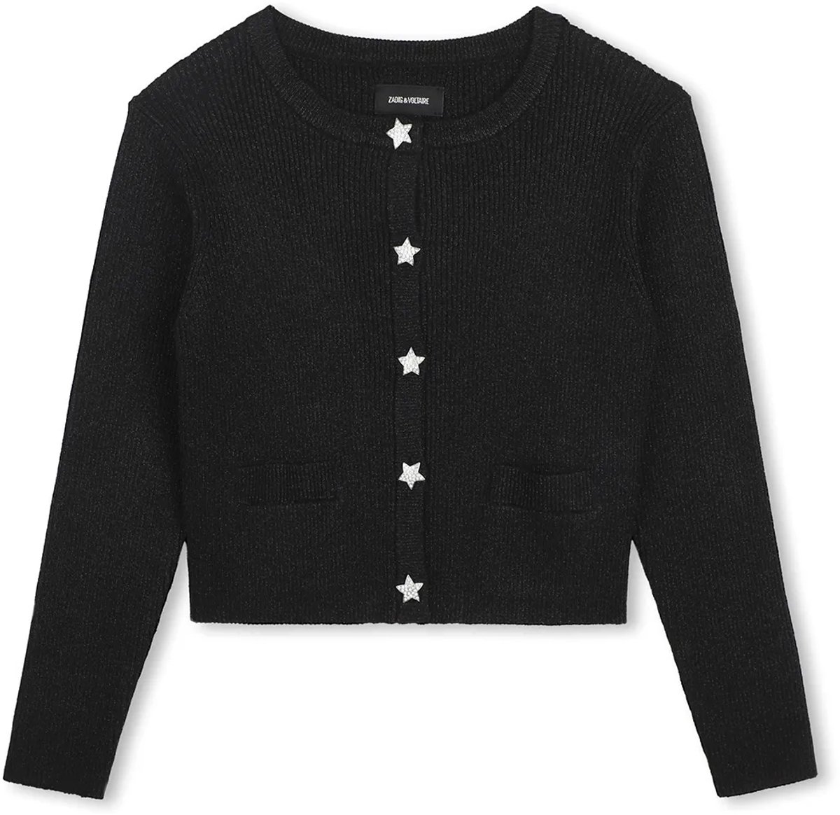 Zadig & Voltaire X60813 Jas Zwart 8 Years Meisje